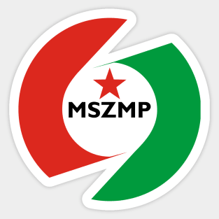 Hungarian Socialist Workers' Party Sticker